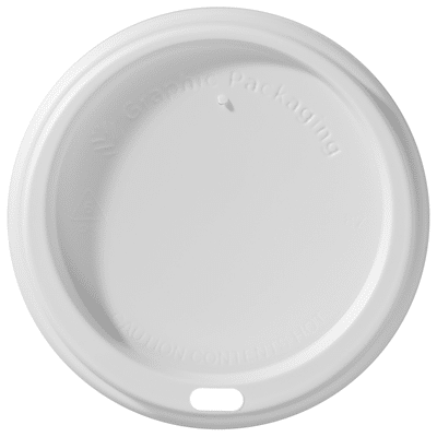 Dome Sip Lid for 10-24 oz Paper Hot Cups, White (1200/case)